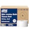 Tork Jumbo Core, 2 Ply, 1,075 Sheets, White, 12 PK 11020602 - alternate 1