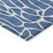 Homeroots 3' X 5' Blue And Ivory Geometric Washable Indoor Outdoor Area Rug 599262 - alternate 6