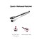 Tekton 3/8 Inch Drive 12-Point Socket and Ratchet Set with Rails and Tray, 36-Piece 1/4-1 in. SKT13102 - alternate 4