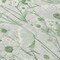 Homeroots 8' Mint Green And Ivory Round Floral Washable Indoor Outdoor Area Rug 611158 - alternate 6