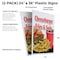 Signmission Cheeseburger Fries Soda, Plastic Signs Only 24 Inch x 36 Inch, Corrugated Plastic, 2PK CSB-2436-2PACK-Cheeseburger Fries Soda - alternate 2