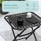 Serenelife Outdoor Zero Gravity Lounge Chair Set with Table SLZGHTBBK78 - alternate 3