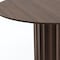 Homeroots 60" Brown Wood Pedestal Base Round Top Dining Table 720946 - alternate 5