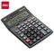 Deli Metal Desktop Calculator, Tax, 150-Step Check, Solar/Battery, Dark Grey, 10PK E39264 - alternate 1