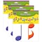 Teacher Created Resources Musical Notes Accents, 30-Piece Set, 3PK 5417 - alternate 1