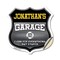 Signmission Jonathan's Garage I Can Fix Everything But Stupid, 18 Inch X 18 Inch, Vinyl Decal SHI-D-18-490-JONATHAN - alternate 1