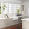Wrightmaster 33 in. Curved Apron-Front Single Bowl White Ceramic Kitchen Sink w/Bottom Grids and Basket Strainer ZOR-AW331910DS - alternate 5