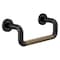 Brizo Litze Mini Towel Bar Matte Black/Luxe Gold 694735-BLGL - alternate 2