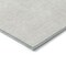 Homeroots 8' Ivory Round Washable Indoor Outdoor Area Rug 598832 - alternate 5