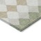 Homeroots 3' X 5' Artichoke Green Ivory And Beige Geometric Washable Indoor Outdoor Area Rug 597860 - alternate 3