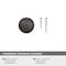 Amerock Ravino 1-1/4 inch (32mm) Diameter Oil-Rubbed Bronze Cabinet Knob, 10PK 10VMP53012ORB - alternate 4