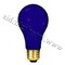 Ilc Replacement Incandescent Bulb, 60W, 120V, A19, E26 Medium Screw Base LIGHT BULB / LAMP 60A/PURPLE - alternate 2