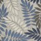 Homeroots 9' X 12' Gray Blue And Turquoise Palm Leaf Indoor Outdoor Area Rug 564201 - alternate 7