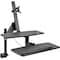 Tripp Lite WORKWISE DESKTOP STANDING DESK-CLAMP WORKSTATION, SINGLE-MONITOR MOUNT. WWSS1327CP - alternate 1