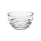 Homeroots Clear Four Piece Round Swirl Acrylic Service For Four Bowl Set 520891 - alternate 1