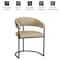 Leisuremod Aero Collection Modern Dining Chair in Oatmeal, 2PK AC23OA2 - alternate 7