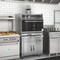 Koolmore 35.04 inch Stainless Steel Professional Charcoal Oven With Warming Racks And Bottom Cabinet KM-CHO35-SS-TRB - alternate 4