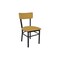 Bfm Seating Bristol Chair - Grade 4 Upholstered Seat & Back - Steel Frame - Sand Black Finish 4301CSTT016-SB - alternate 1