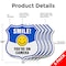 Signmission Smile You're On Camera Shield Sign Smile, 12 inch X 12 inch, Aluminum Metal Sign, 5PK SHI-A-5Pack-12-463 - alternate 4