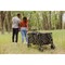 Picnic Time Family Of Brands Wilderness All-Terrain Folding Wagon, Black Olive and Gray 742-00-175-000-0 - alternate 1