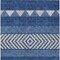 Homeroots 10' X 14' Navy Blue Ivory And Beige Southwestern Washable Indoor Outdoor Area Rug 613932 - alternate 7
