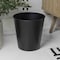 Happimess Nolan Modern Classic Smooth Steel 2-Gallon Wastebasket, Matte Black HPM1113A - alternate 1