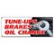 Signmission Tune Ups Brakes Oil Chan, 18 Inch x 48 Inch, Banner B-Tune Ups Brakes Oil Chan - alternate 1