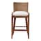 Bali & Pari Ridley Woven Seagrass Bar Stool, Brown Wash 265-14529-ZORO - alternate 7