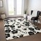 Homeroots 5' X 8' Ivory And Black Floral Washable Indoor Outdoor Area Rug 600007 - alternate 7