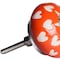 Homeroots Set of Twelve Orange White And Silver Floral Ceramic Drawer Pull Knobs, 12PK 321699 - alternate 4