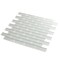 Apollo Tile White 11.9 in x 11.9 in Glass Glossy Floor and Wall Mosaic Tile 4.92 sqft/case, 5PK APLBR88066A - alternate 6