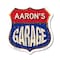 Signmission Aaron's Garage, 6 Inch X 6 Inch, Plastic Sign SHI-P-6-383-AARON - alternate 1