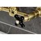 Kingston Brass Two-Handle Wall Mount Bridge Kitchen Faucet, Brushed Brass KS1267PKX - alternate 5
