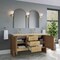 James Martin Vanities Hudson 60" Dbl Vanity, Light Natural Oak, w/ 3 CM Siberian Silestone Top w/FreePower Wireless Charger 435-V60D-LNO-FSFR - alternate 6