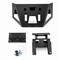Warn 2024 Polaris RZR XP 1000 Winch Mount Powder Coated Black Steel 110940 - alternate 1