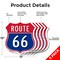 Signmission Route Marker Shield Sign Route 66, 12 inch X 12 inch, Aluminum Metal Sign, 5PK SHI-A-5Pack-12-459 - alternate 4