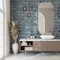 Apollo Tile Zahara 6x6 Dusty Blue Porcelain Zellige Square Wall and Floor Tile (5.38 sq ft/case), 22PK APLSPL88INDMAT - alternate 3