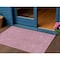 Homeroots 3' X 5' Blush And Ivory Geometric Washable Indoor Outdoor Area Rug 612112 - alternate 1