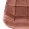 Elama 2 Piece Velvet Tufted Bar Chair in Pink with Metal Legs ELM-222-PNK - alternate 6