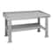 Pucel BS Series Workbench, 96 in W x 28 in D x 34 in H, Light Blue BS-2896-34-LT BU - alternate 1