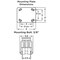 Hamilton Aerospace Spring Loaded Workhorse Swivel Caster, 6" x 2" Nylast Wheel Spring 2 S-AEZFWH-6NYB-2 - alternate 3