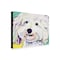 Trademark Fine Art Outdoor Canvas Art Pat Saunders-White 'Buttons' Wall Art for Patios, or Gardens PS018-OC1419WR - alternate 1