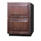 Summit 24in Wide Outdoor 2-Drawer Refrigerator-Freezer, ADA Compliant ADRF244OS - alternate 4
