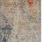 Homeroots 9' X 12' Khaki Gray And Copper Abstract Washable Indoor Outdoor Area Rug 606114 - alternate 7