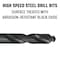 Drill America 1-1/16" HSS Split Point Stub Drill Bit, DWDST Series DWDST1-1/16 - alternate 5