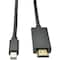 Tripp Lite 6FT MINI DISPLAYPORT TO HD ADAPTER CONVERTER CABLE MDP TO HD 1920 X 1080 M/M 6FT P586-006-HDMI - alternate 1
