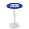 Holland Bar Stool Co 36" Chrome U.S. Coast Guard Pub Table, 36" dia. Top L217C3636CstGrd - alternate 1