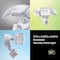 Home Zone Security Smart SMD 3-Light Motion Sensing LED Outdoor Flood Light, 3,500 Lumens ES00931G - alternate 6
