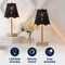 Jonathan Y Willow 11 in. Coastal Bohemian Metal and Rattan Tapered Cordless Rechargeable Integrated Dimmab, 2PK JYL5514C-SET2 - alternate 7