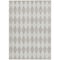 Homeroots 3' X 5' Beige Geometric Washable Indoor Outdoor Area Rug 577007 - alternate 5